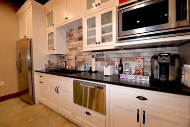 Kitchen - traditional kitchen idea in Other