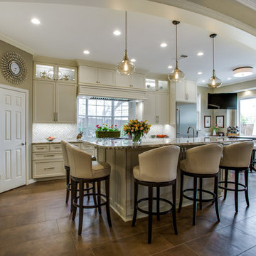 Clayton Drive, Plano, TX  Luxury Kitchen Remodeling Project