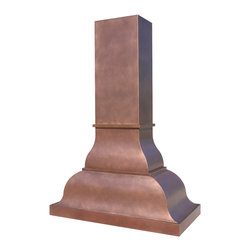 Copper Range Hood | Belle | Vogler - Range Hoods And Vents
