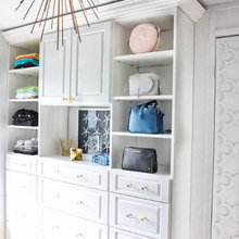 Bathroom powder mirror and cabinet