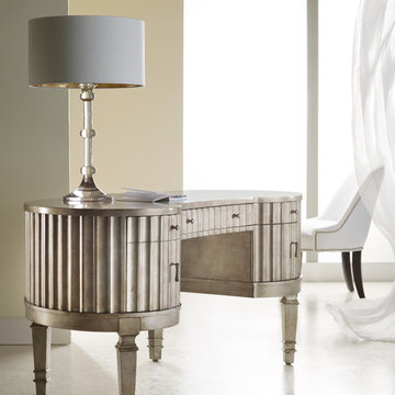 Fluted Kidney Desk from Hooker Furniture