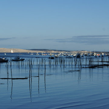 Jardin privé au Cap Ferret