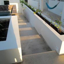 stairs-side of house