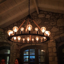 Halatlı End&uuml;striyel Avize - Pendant Lighting