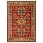 Unique Loom - Unique Loom Red Philip Sahand 7' 0 x 10' 0 Area Rug - Our Sahand Collection brings the authentic feel of Persia into your home. Not only are these rugs unique, they can also be used in a variety of decorative ways. This collection graciously blends Persian and European designs with today's trends. The mixture of bright and subtle colors, along with the complexity of the vivacious patterns, will highlight any area in your house.