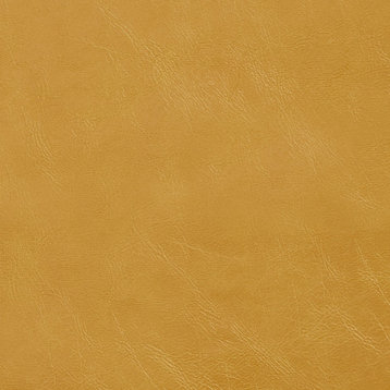 Gold Distressed Breathable Leather Look And Feel Upholstery By The Yard