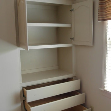 Bedroom Divided Built-ins