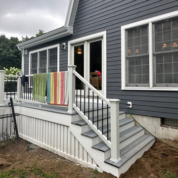 Deck Transformation with Trex Foggy Wharf