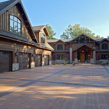 Log home exterior ideas 2021