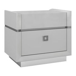 Elsa Contemporary Nightstand - Nightstands And Bedside Tables
