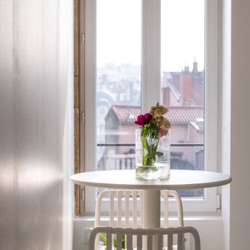 GEORGIA | Rénovation complète d'un studio tout en longueur de 24m2