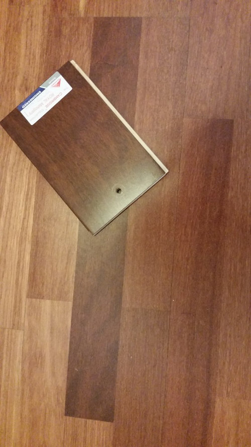 Different hardwood floors on each level?