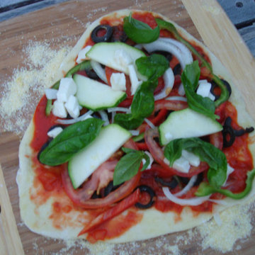 The Szafarski Family Wood Fired Brick Pizza Oven in California