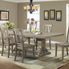 Flynn Dining Table With 6 Wooden Side Chairs