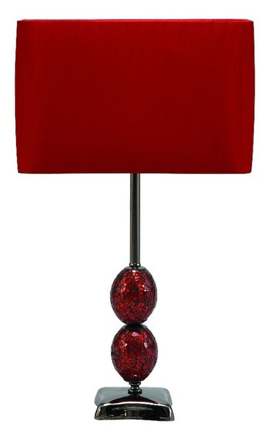 Romantic Metal Table Lamp Deep Rose Red Modern Home Lighting Decor Romantic Metal Table Lamp Deep Rose Red Modern Home Lighting Decor