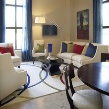 curved loveseats