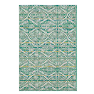 Mohawk Home Shibori Diamonds Tandoori 2' 6