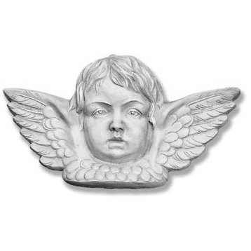 Angel With Wing Plaque Garden Angel Statue