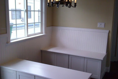 Inspiration for a farmhouse home design remodel in San Diego