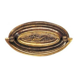 Oval Plate Handles - Cabinet And Drawer Handle Pulls