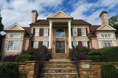 Example of a classic exterior home design in Atlanta