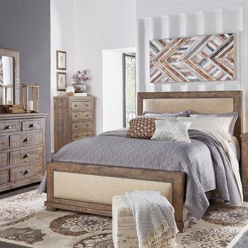 Willow Weathered Gray Bedroom