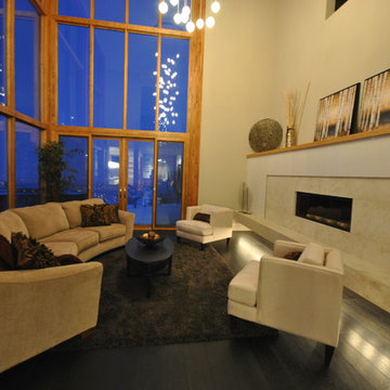 Modern Knox Mountain Home Staging