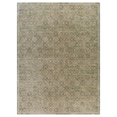 Galey Alix x Livabliss Myrtle Avenue GAMY-2301 Area Rug, Taupe, 8'10" x 12'2"