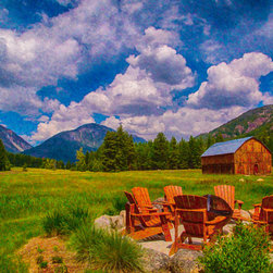 Landscape Art - Outdoor Spaces Abstract - by Omaste Witkowski owFotoGrafik.com.j - Fine Art Prints