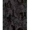Fairy toile Wallpaper Swatch - Shadow