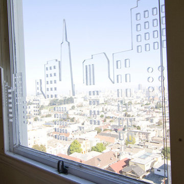 Solutions for a Small Room: Shelves, Baby Gate and Window Screens