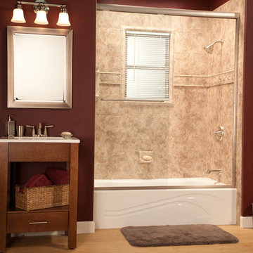 8x10 River Rock Bath Tile