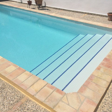 PISCINA Y PAVIMENTACION EN SAN JUAN