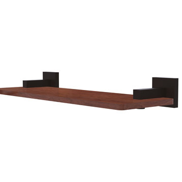 Montero 16" Solid Wood Shelf, Oil Rubbed Bronze