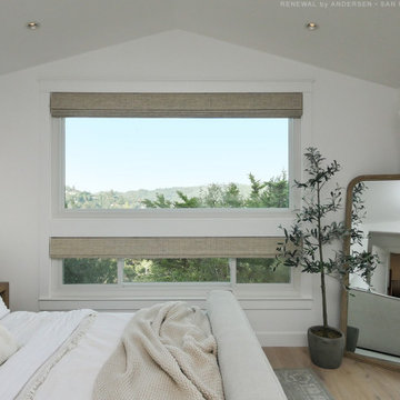New Windows in Fabulous Bedroom - Renewal by Andersen Bay Area, San Francisco