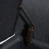 GDF Studio Keiko Contemporary Rolled Arm Fabric Storage Ottoman Bench