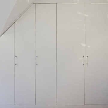 Contemporary Style Bedroom In Confined Space