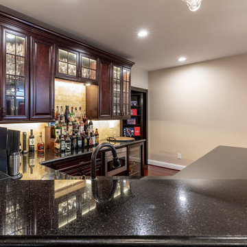 Amazing Basement Remodel, with Irresistible Wine Cellar in Ashburn VA