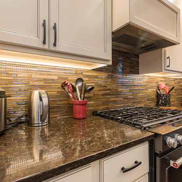 Range hood blends in