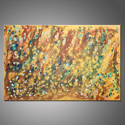 Liquid Industrial Series Paintings - Artwork