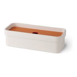 Curva 5148 Free Standing Soap Dish in Orange - Soap Dishes & Holders