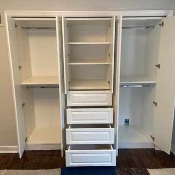 Custom Reach-in Closet System by Closets For Life