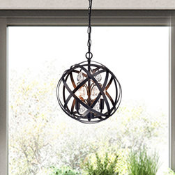 3-Light Chandelier, Flush Mount & Pendant - Chandeliers