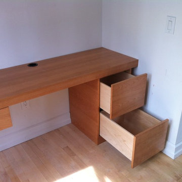Floating Desk and Shelves