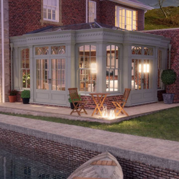 Bespoke Orangery for former Mill House in Wiltshire