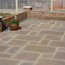 Pattern Cut Flagstone, Autumn Brown - Landscaping Stones And Pavers