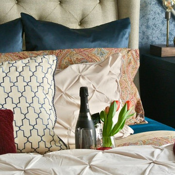 Blue ash master bedroom refresh
