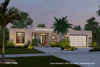 Modern exterior home idea in Other