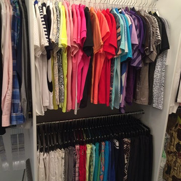 His & Her's Closet Organization