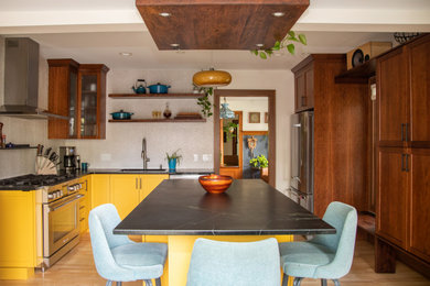 Transitional kitchen photo in Other